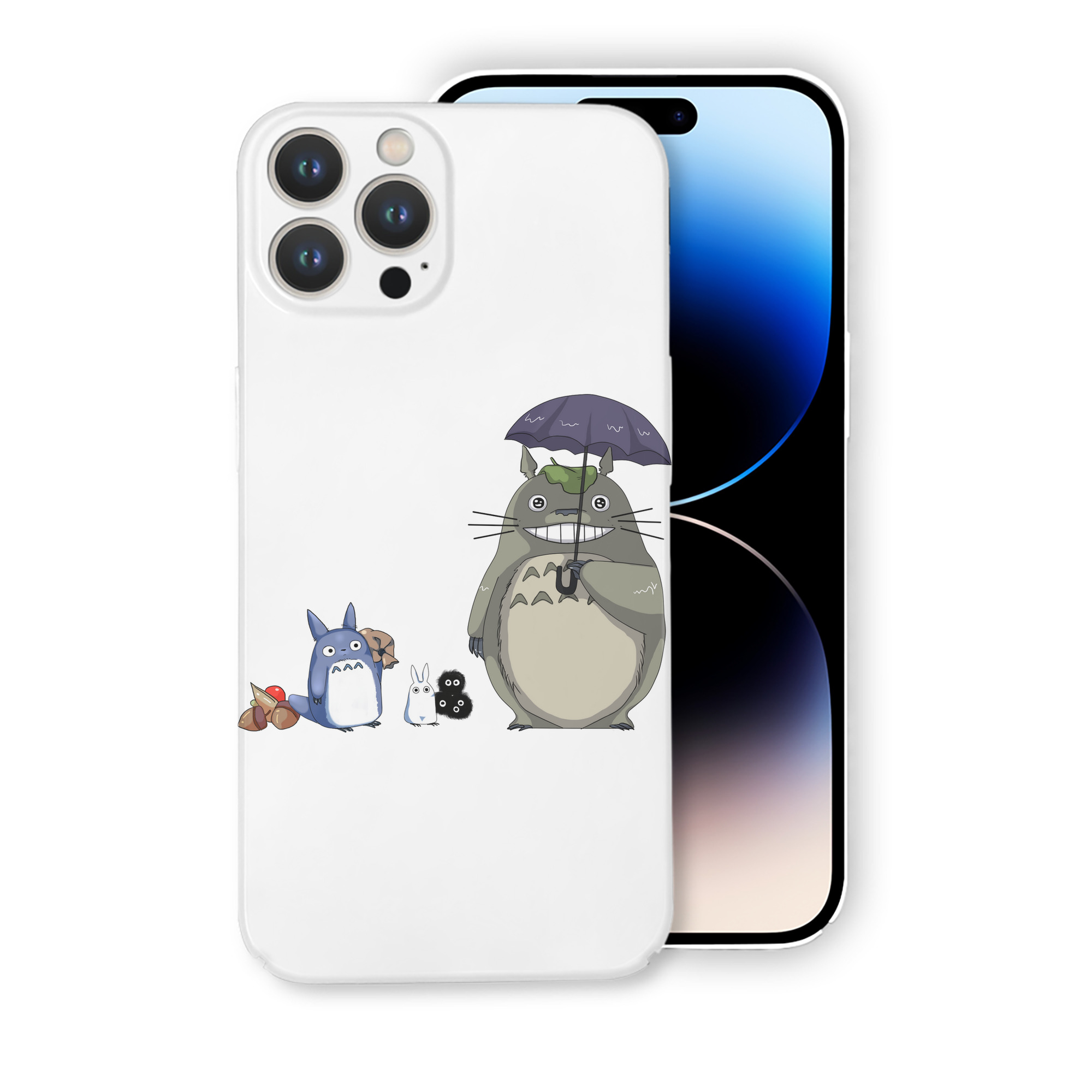 （画像用） となりのトトロ 草壁メイ 草壁サツキ My Neighbor Totoro Satsuki Kusakabe Mei Kusakabe 【iPhone 14シリーズ対応】ハードケース
